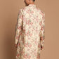 FLORAL PRINTED KURTA WITH PAJAMA SET FOR MEN'S