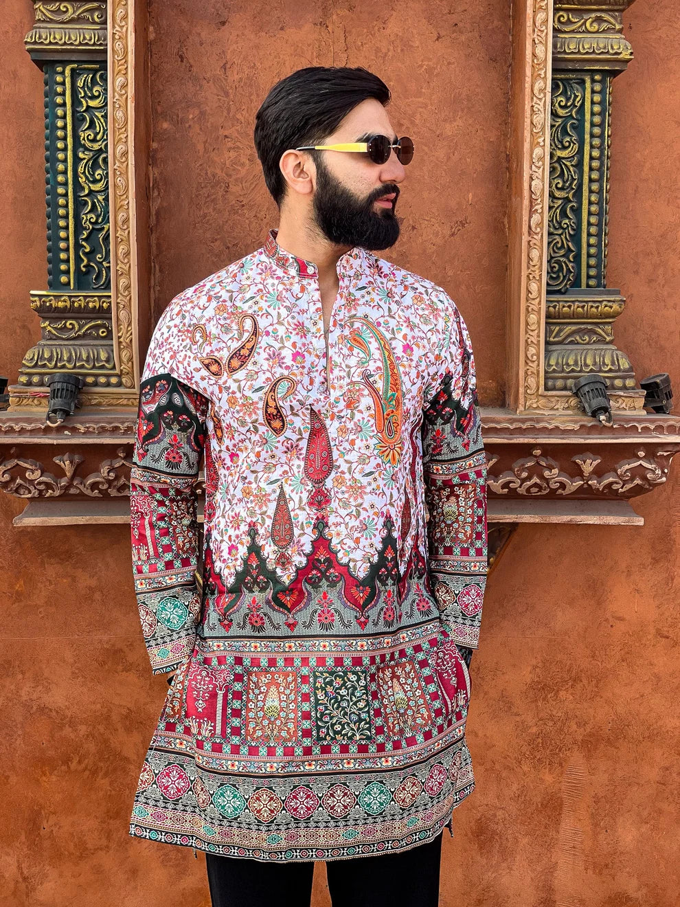 RANGMAHAL HERITAGE KURTA WHITE PANTS