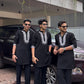 Black Cotton Embroidered Kurta PAJAMA