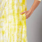 TIE & DAY WHITE & WHITE PRINTED KURTA PAJAMA SET FOR MEN'S