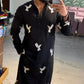 HUMMING BIRDS N SEQUENCE EMBRODARY WORK N PAJAMA SET
