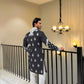 SPECIAL BLACK NECK EMBROIDERED WORK MEN’S KURTA WITH PAJAMA